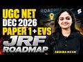 UGC NET Paper 1 + EVS Preparation Strategy | UGC NET JRF EVS Study Plan By Anshika Mam