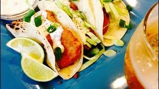 Crispy Beer Batter Fish Tacos | ThymeWithApril