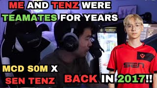 S0M On Him And Sen Tenz Being Teammates