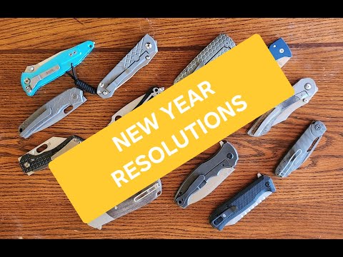 Do you make resolutions when it comes to knife collecting?