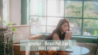 Lovelyz  Beautiful Days  Male Version
