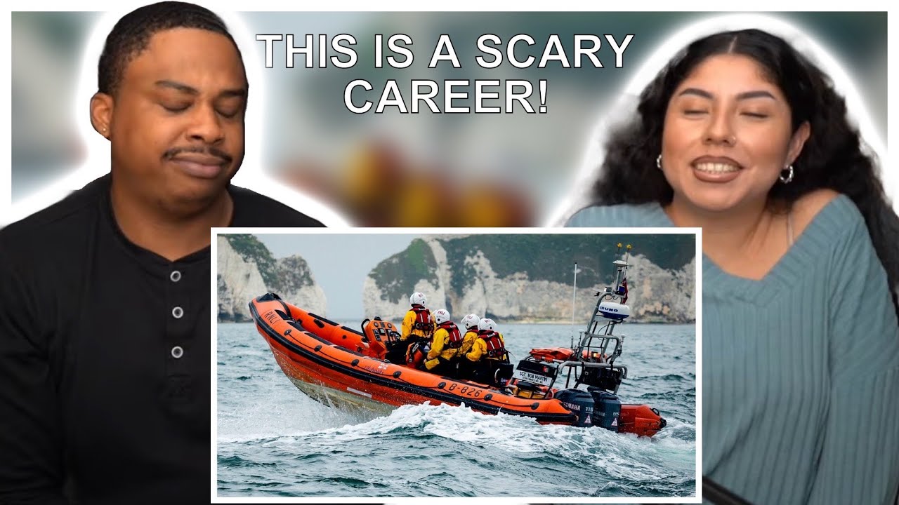 AMERICANS REACT TO: HOW THE RNLI SAVES LIVES IN THE TREACHEROUS NORTH SEA