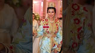# la mariée marocaine 🇲🇦 avec caftan marocain enregistré à l'UNESCO 🇲🇦❤️