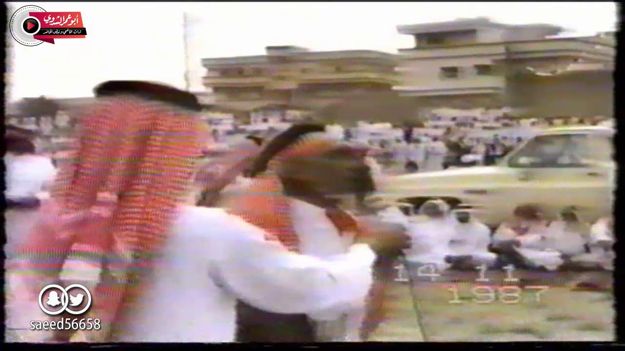 أبو جعيدي وبن مصلح  والبيضاني ١٤٠٨/٣/٢٣هـ. قبيلة الرهوه من بلجرشي عند بني عامر في بني سار