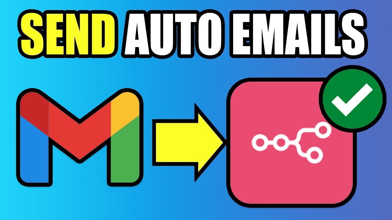 How to Auto Send Emails with Gmail & n8n No Coding - Best Method - YouTube