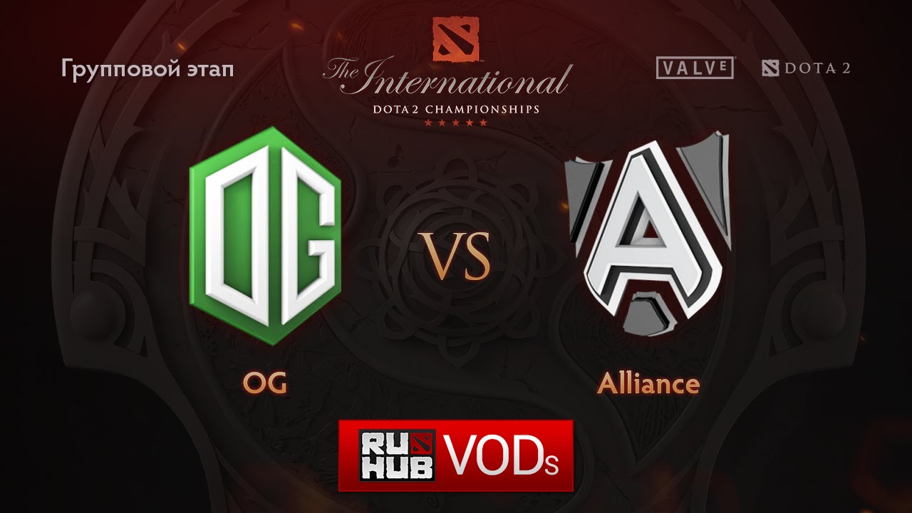OG vs Alliance, TI6 Групповой этап, Игра 2