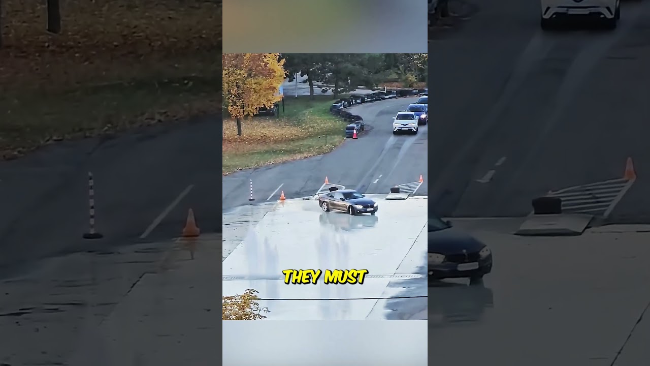 Экзамен по экстремальному вождению в Скандинавии