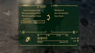 Fallout 3 - How to (successfully) reverse pick pocketing and obtain unique clothes