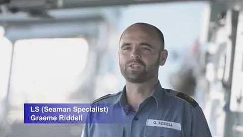 Leading Seaman Specialist Graeme Riddell talks abo...
