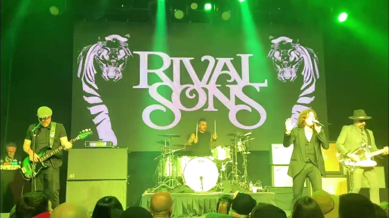 Rival Sons Mirrors Live, Opening song World Tour 2023 YouTube