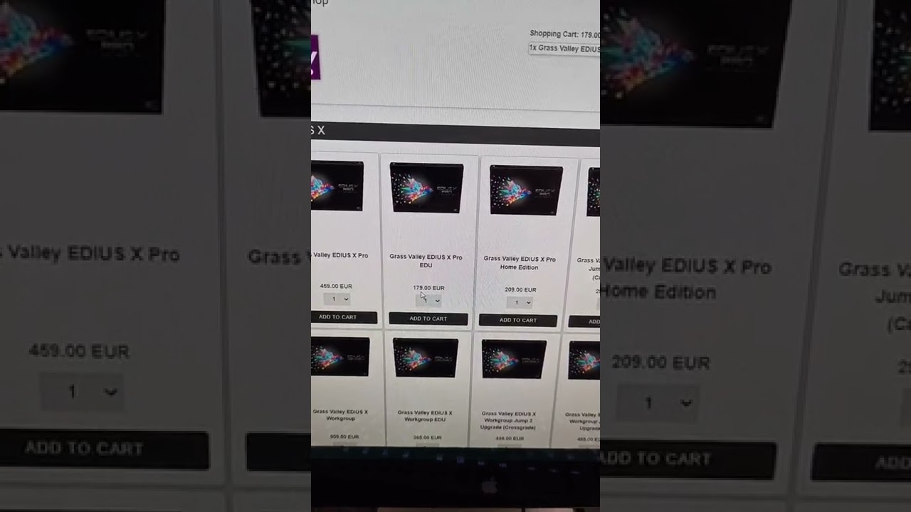 скидка на edius x и edius 9 