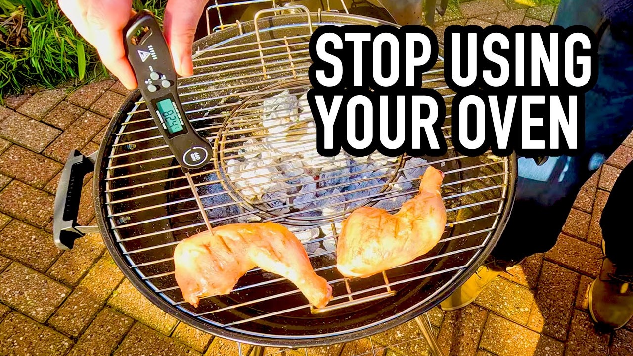 How To Cook Sausages & Chicken Properly on a Charcoal BBQ (Beginner Guide)