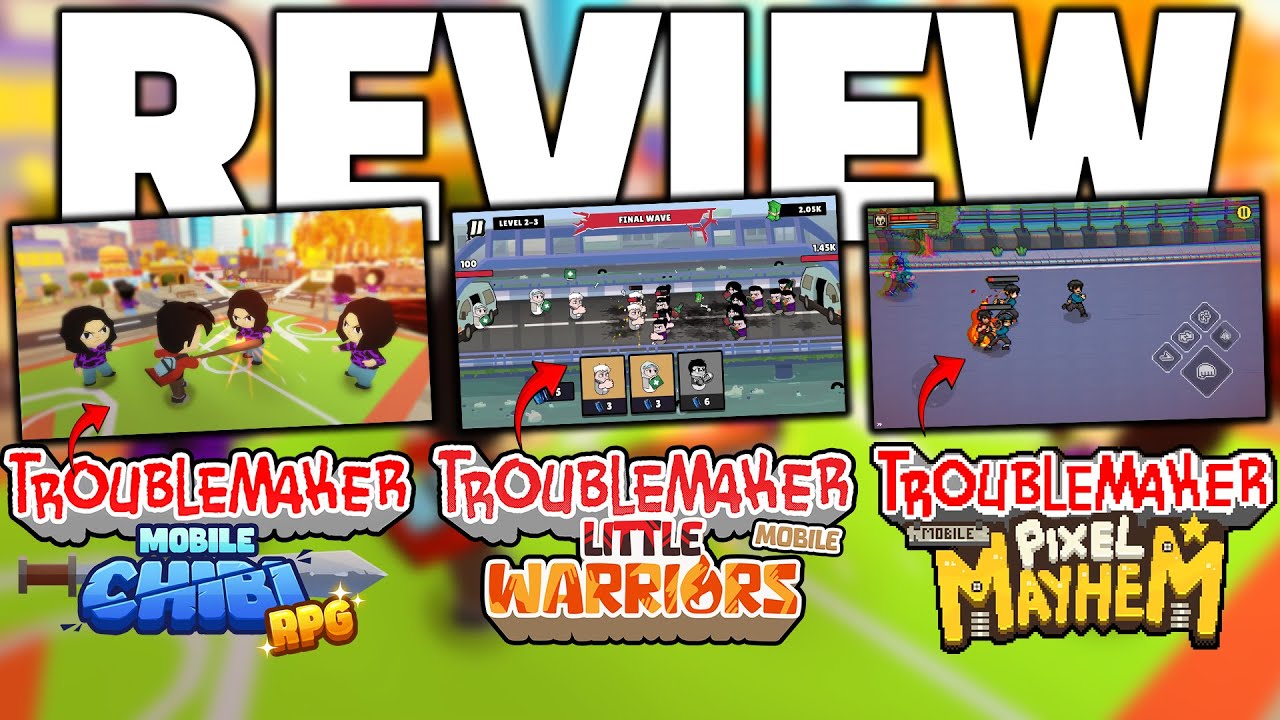 Gua REVIEW Semua Game Troublemaker Mobile!