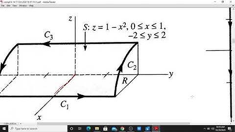 Calicut University - Sem 3 - Complimentary Mathematics - Stokes Theorem -  Part 2