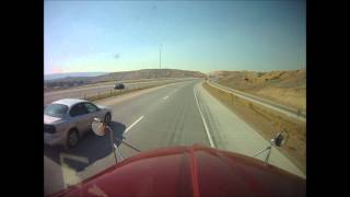 Westbound I-80 Wyoming