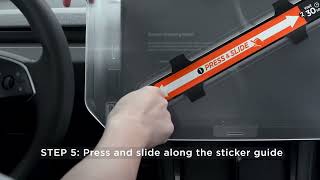 Sgigen Tesla Model 3/Y Glas.tR EZ FIT Installation guide