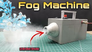 How to make smoke machine at home | smoke machine kaise banaye ghar par | DJ fog machine