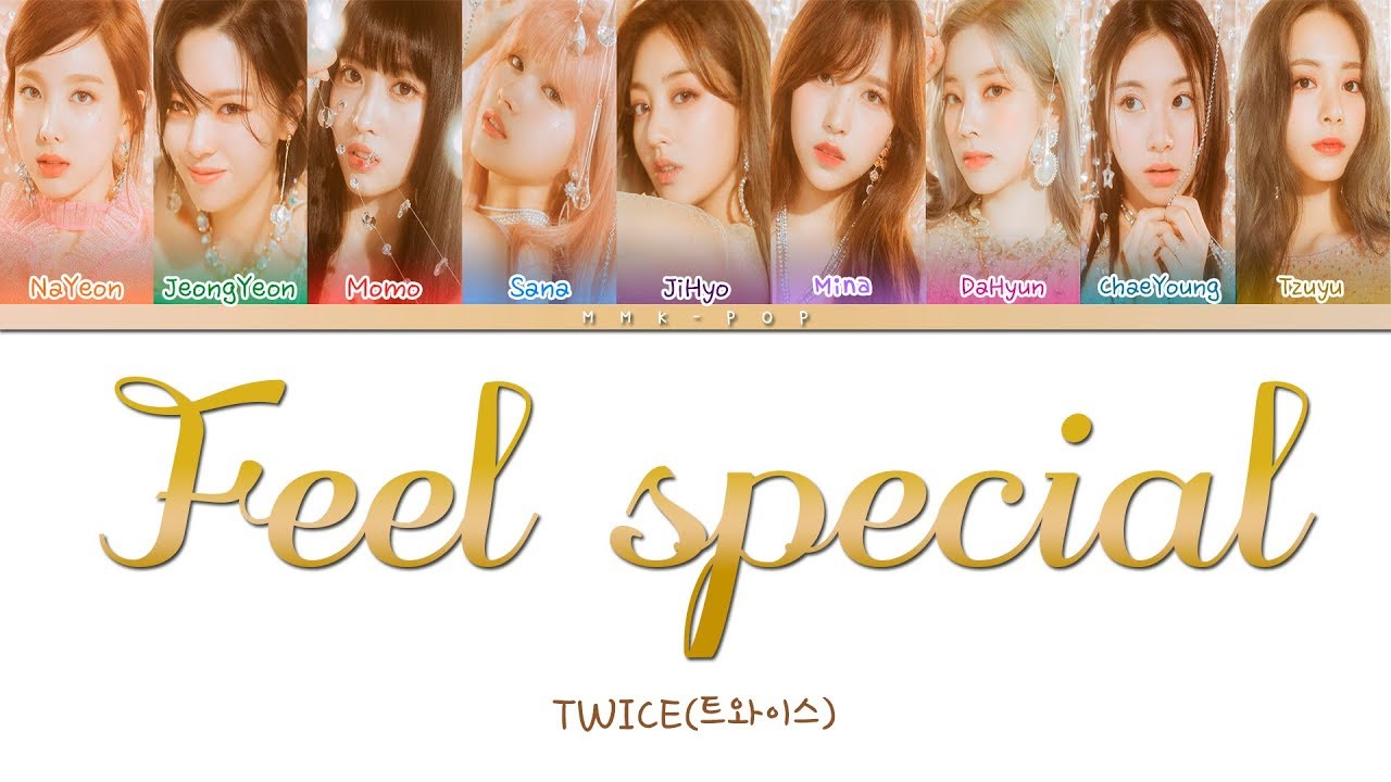 Feel Special twice Color Coded. The feels twice текст. Twice Lyrics feel Special. Twice the feels текст