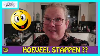 Hoeveel Stappen ?? Vlog 1643
