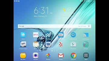 Samsung Galaxy Tab S2 - How To Remove Flipboard