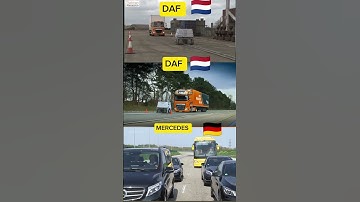 Mercedes vs DAF | Automatic Emergency Braking Test