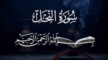 سورة النحل ١٦  بصوت شيخ مشارى العفاسى  قرآن الكريم كاملSura Al-Nahil 16 Mshary  Alafasy