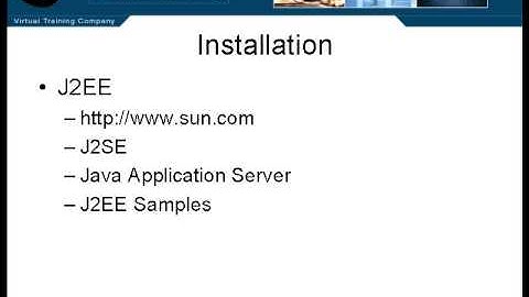Lesson7 Installation | JAVA J2EE Tutorials