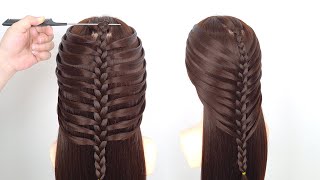 Cách tết tóc đơn giản dễ làm | Các kiểu tóc đẹp cho bạn gái | Easy braided hairstyles for girls