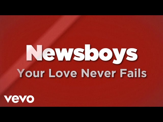 Your Love Never Fails Christian Bulletin