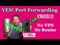  solved free way to port forward on cgnat isp like tmobile home internet  no vpn or router