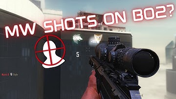 Recreating my Modern Warfare Trickshots in Black Ops 2?! (BO2 Redacted Trickshotting w/ 9 shots!)