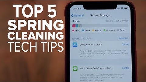 Spring-cleaning tech tips (CNET Top 5)
