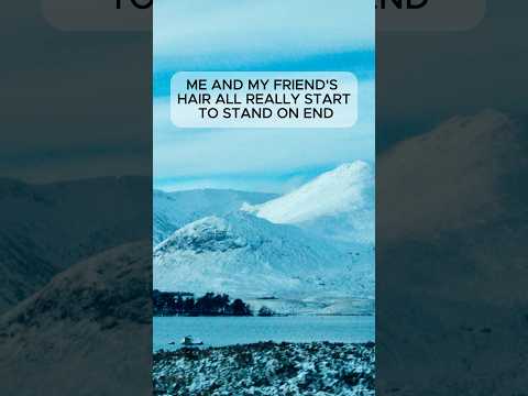 Real Mountain Top Danger Lightning Thunder Storm Hiking Danger Safety Outdoors Fitness