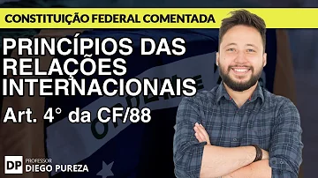 O que diz o artigo 4 da Constituição?