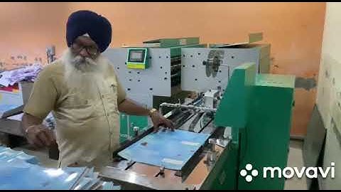 Automatic 3in 1 Notebook Making Machines Installed by Chetan Engineering Works M - 9501017102