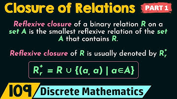 Closure of Relations – Part 1