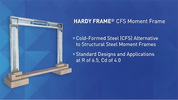 MiTek CFS Moment Frame