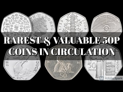 Rarest U0026 Valuable 50p Coins In Circulation