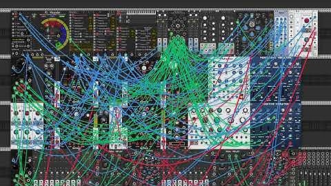 One hour generative modular ambient with VCV Rack