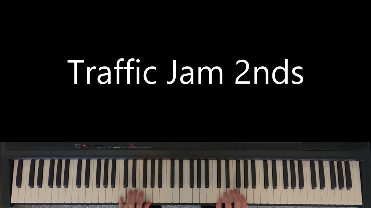 Traffic Jam 2nds Piano Adventures Level 1 Tutorial YouTube