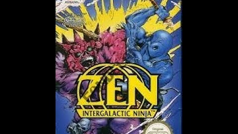 Zen Intergalactic Ninja/Дзен интергалактический ниндзя HARD NO DAMAGE (Dendy, Nes, 8 bit)