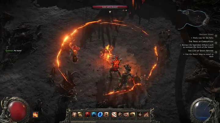 POE2   warrior one shot with slam