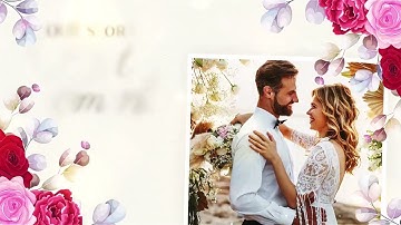 Romantic Wedding Slideshow - After Effects Template Videohive