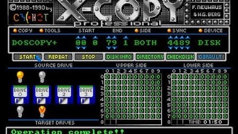 Copying ADF file from Gotek to modified Sony MPF920 on Amiga 500