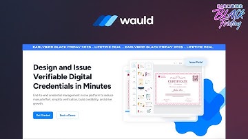 Wauld Lifetime Deal | Design and Issue Verifiable Digital Credentials in Minutes