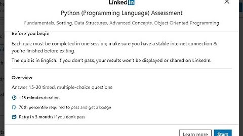 Python LinkedIn Assessment