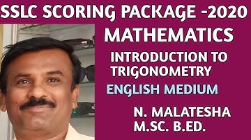 SSLC/10Std/P-11/INTRODUCTIONTOTRIGONOMETRY/MATHS /SCORING PACKAGE MARCH-2020 ANALYSIS 80MARKS.ENGMED