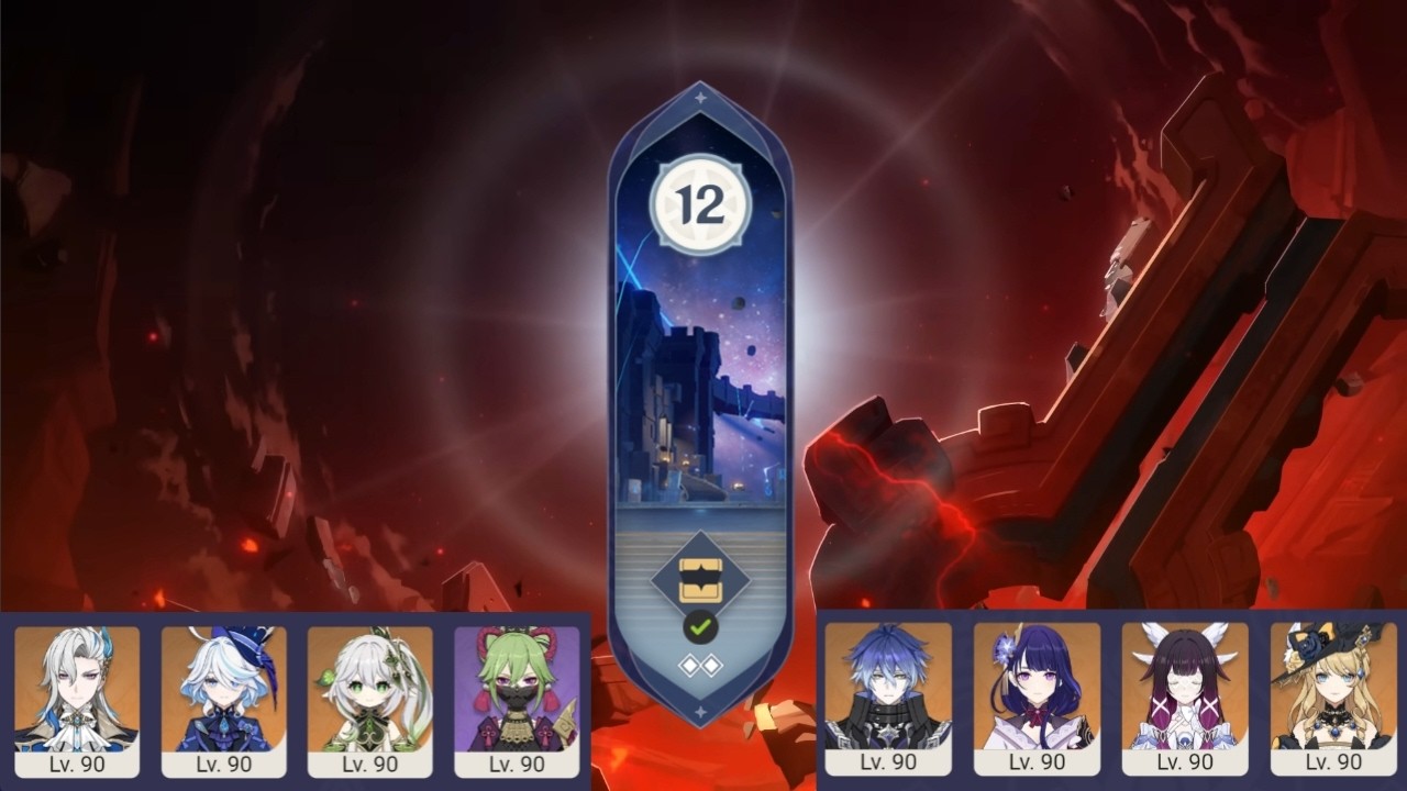 Spiral Abyss 6.3 Lantai 12