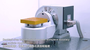 detron NC Rotary Table - 5th axis DDM_DTFS125P DDM Tilting Rotary Table