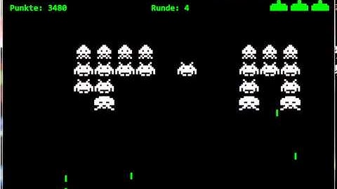 Space Invaders made in C++